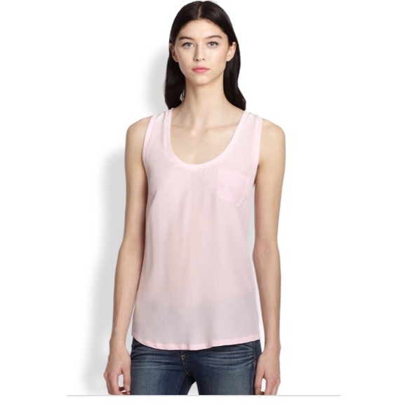 joie alicia silk tank